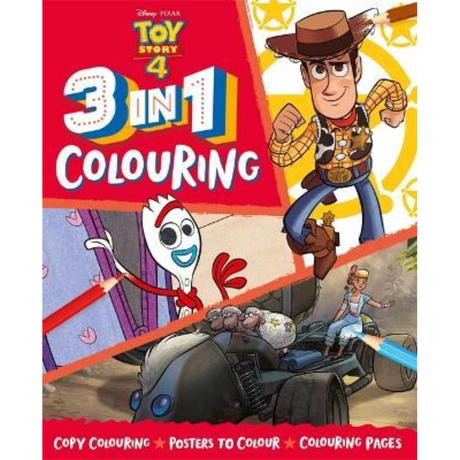 Igloo Disney Pixar Toy Story 4 3-in-1 Colouring Book