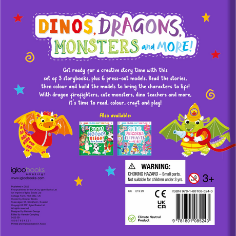 Igloo Dragons, Dinosaurs, Monsters and More Book