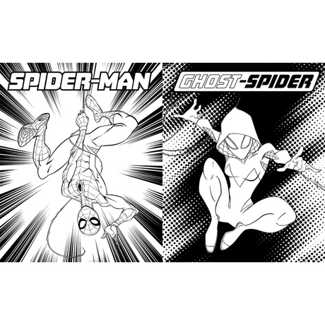 Igloo Marvel Spider-Man Mega Colouring Book