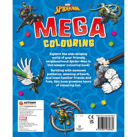 Igloo Marvel Spider-Man Mega Colouring Book