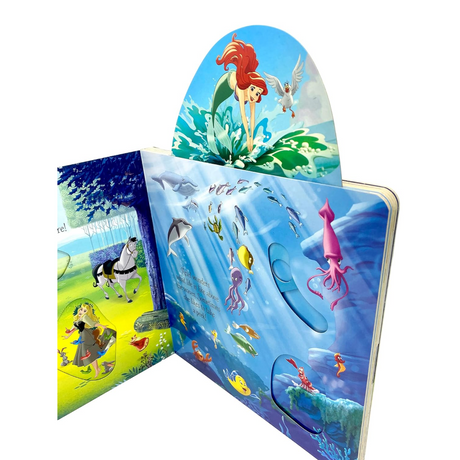Igloo Disney Princess Slide and Reveal Book