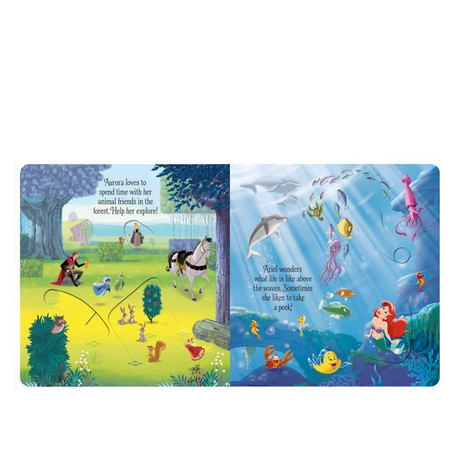 Igloo Disney Princess Slide and Reveal Book