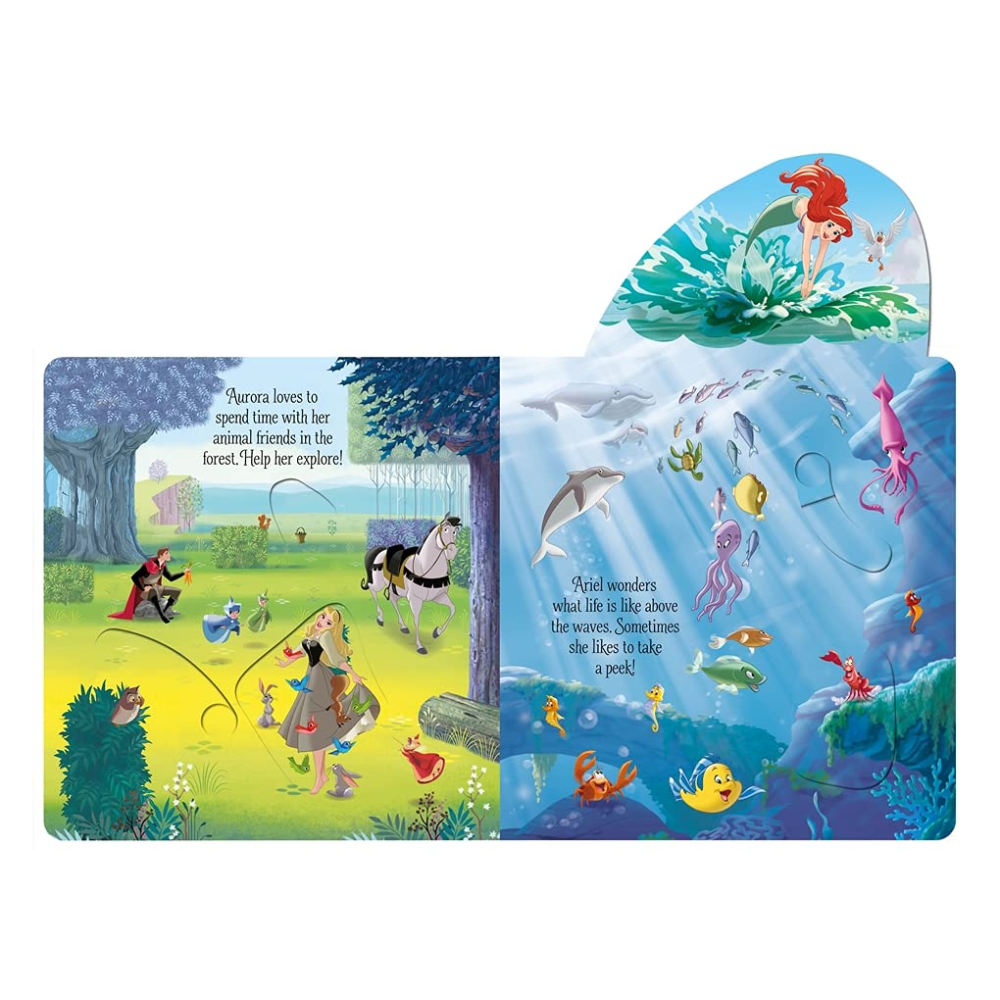 Igloo Disney Princess Slide and Reveal Book