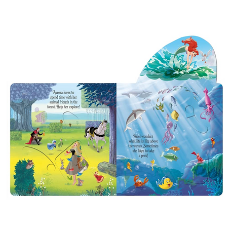 Igloo Disney Princess Slide and Reveal Book