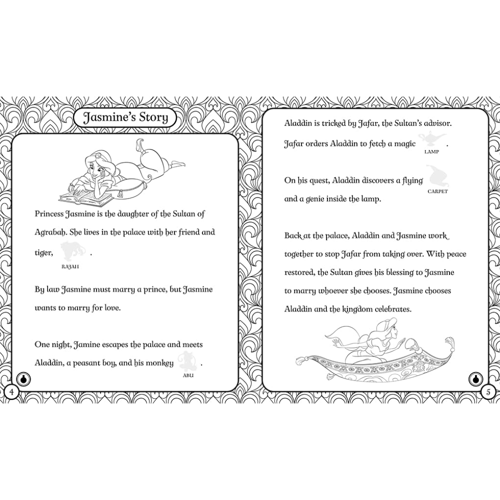 Igloo Disney Princess Transfer Activities Book