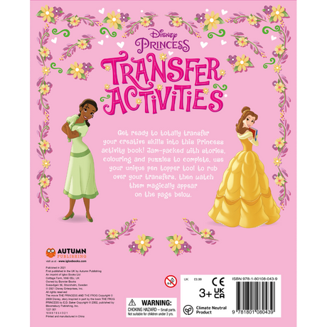 Igloo Disney Princess Transfer Activities Book