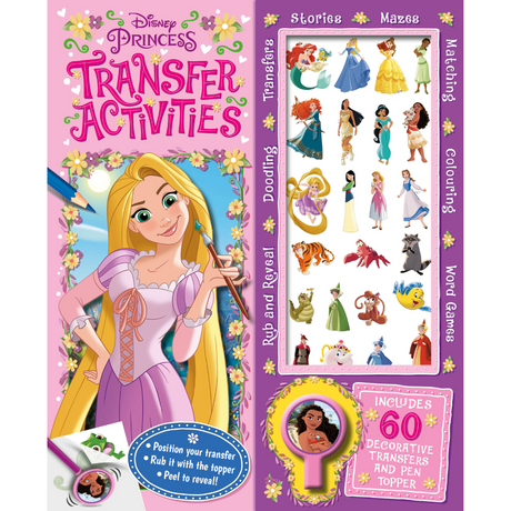 Igloo Disney Princess Transfer Activities Book