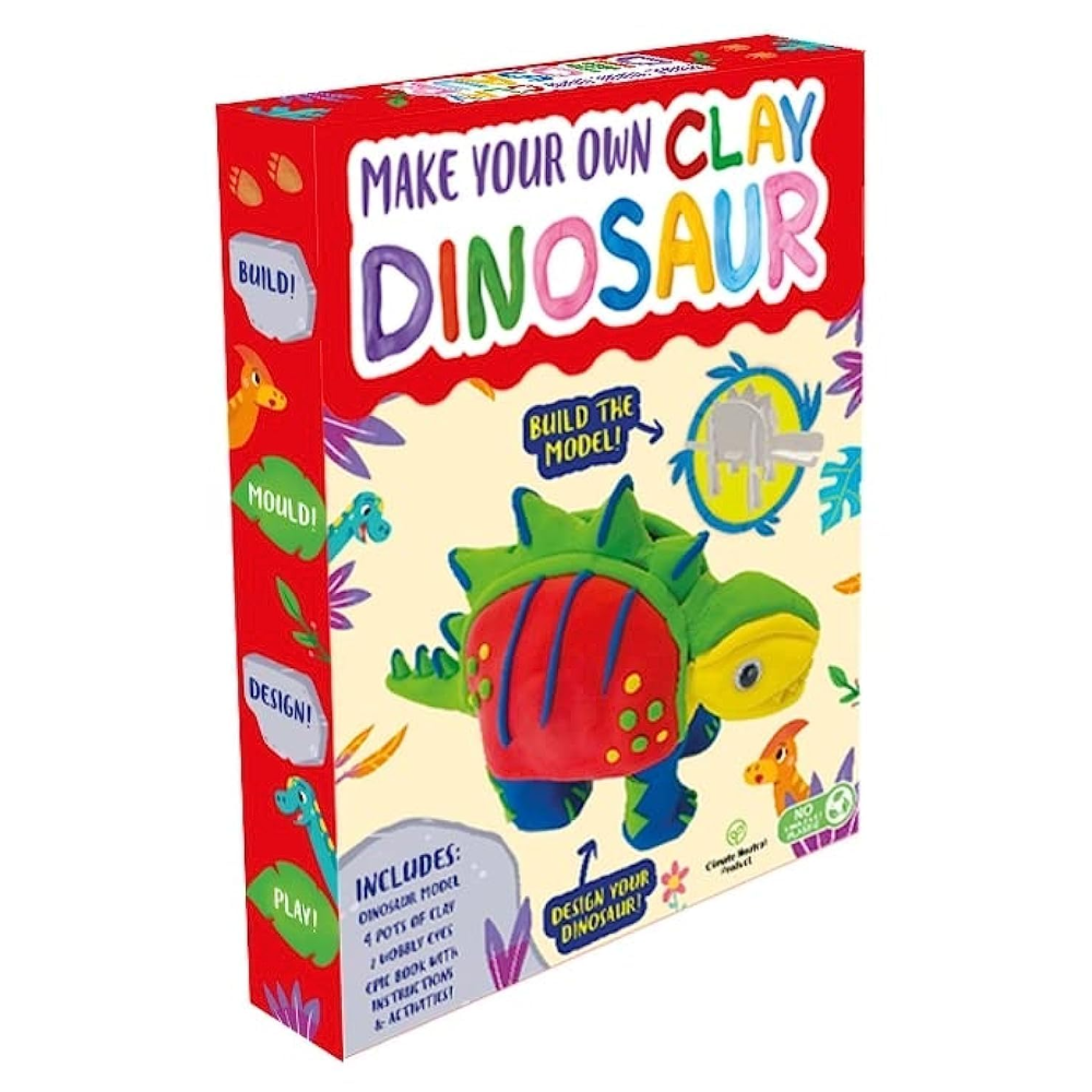 Igloo Make Your Own Clay Dinosaur Book