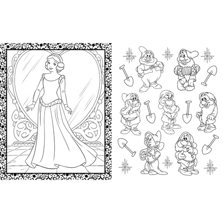 Igloo Disney Princess Mega Colouring Book