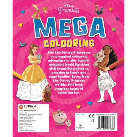 Igloo Disney Princess Mega Colouring Book