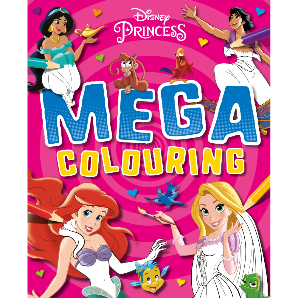 Igloo Disney Princess Mega Colouring Book