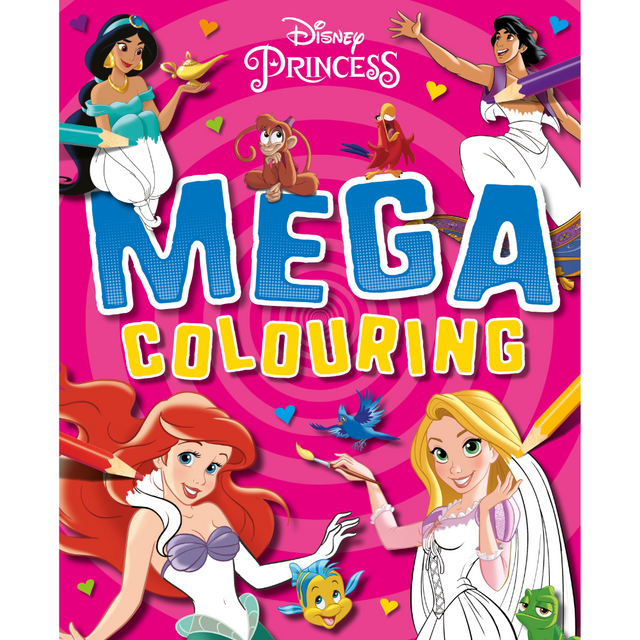 Igloo Disney Princess Mega Colouring Book