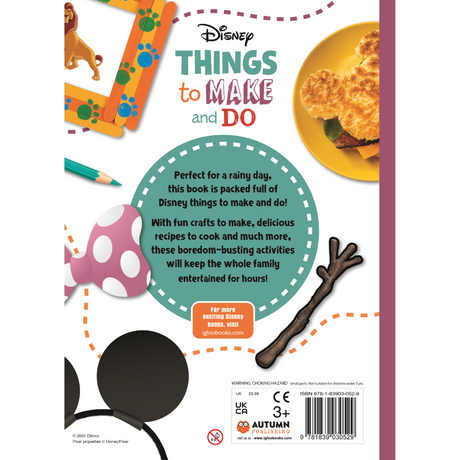 Igloo Disney Things to Make & Do Book