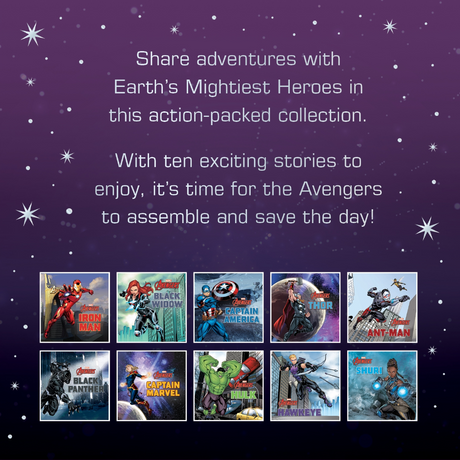 Igloo Marvel Avengers Adventure Library Book
