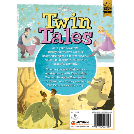 Igloo Disney Princess Twin Tales Tangled / The Princess & The Frog Book
