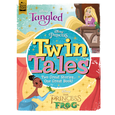 Igloo Disney Princess Twin Tales Tangled / The Princess & The Frog Book