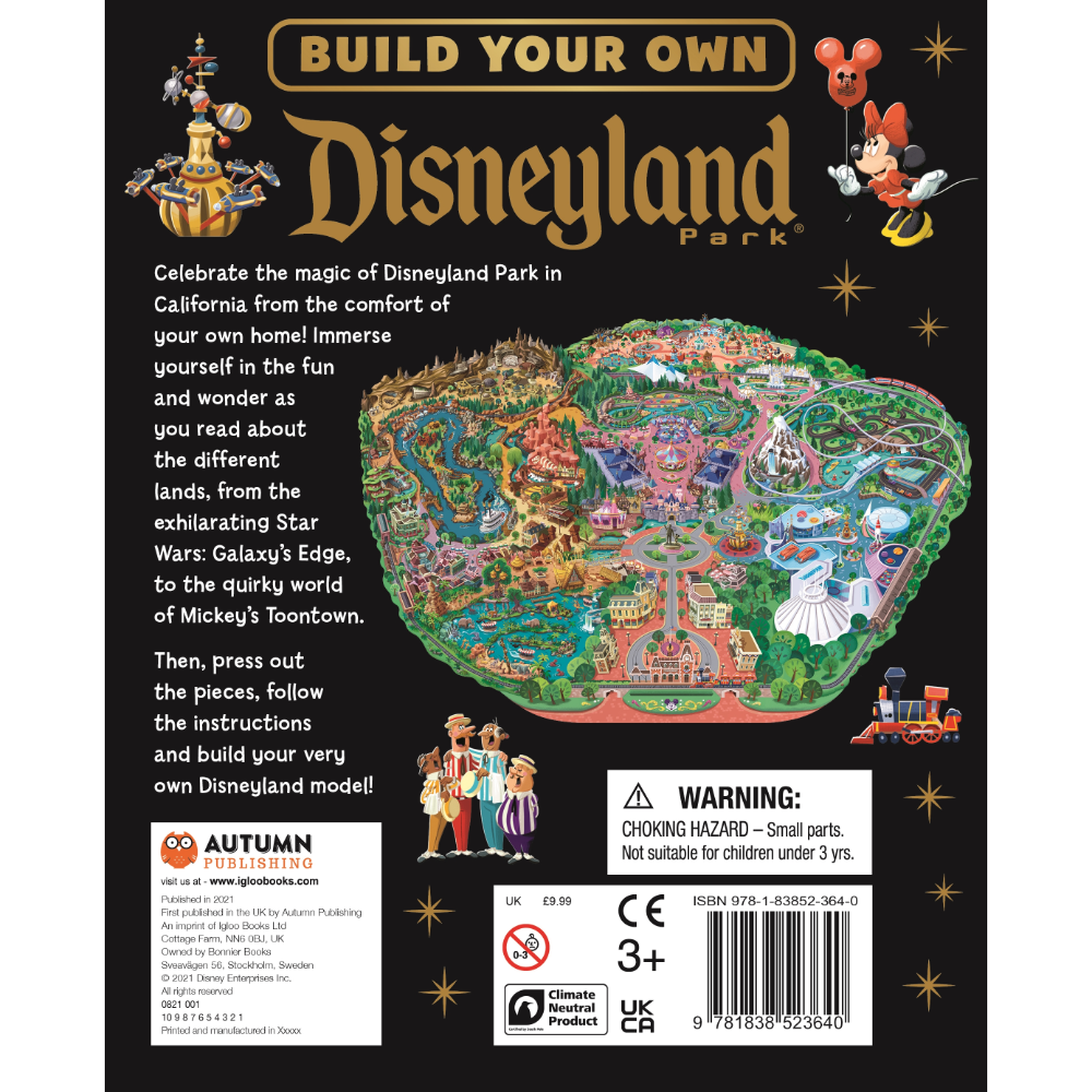 Igloo Disney Build Your Own Disneyland Park Book