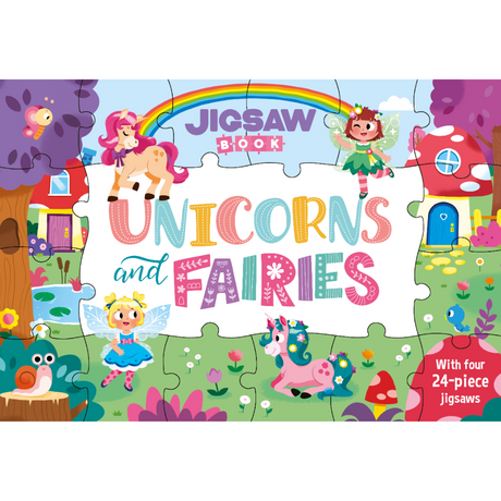 Igloo Jigsaw Book Unicorns and Fairies Book
