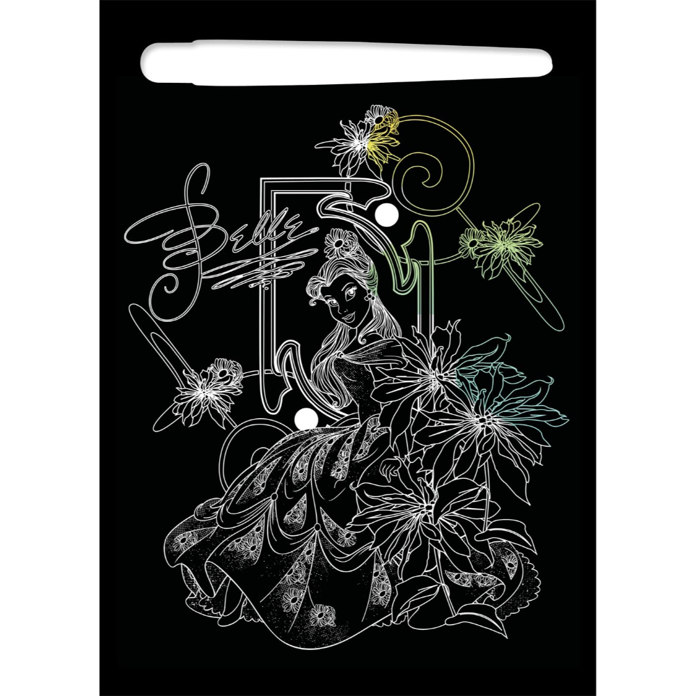 Igloo Disney Princess Enchanting Scratch Art Book