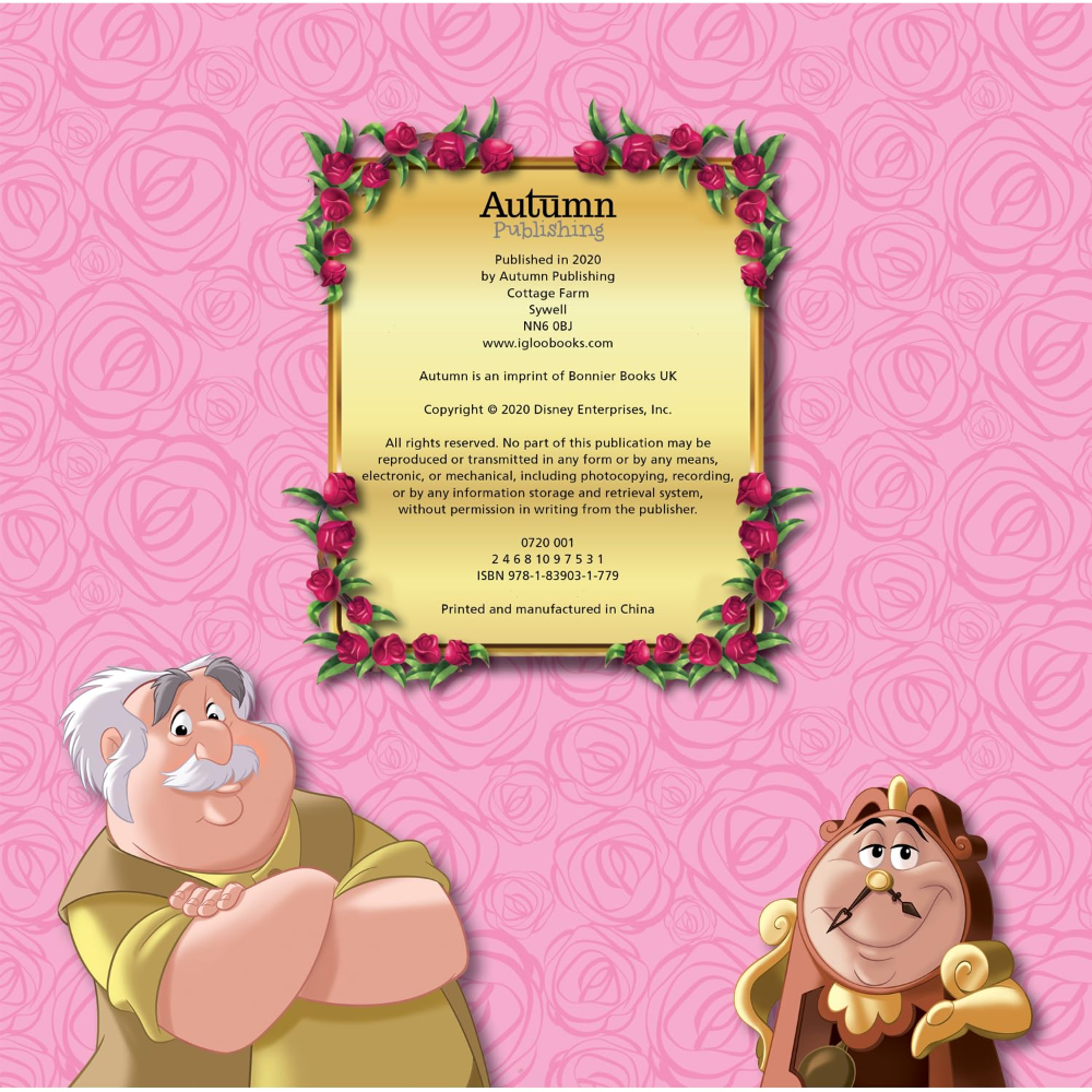 Igloo Disney Princess Beauty and the Beast Book