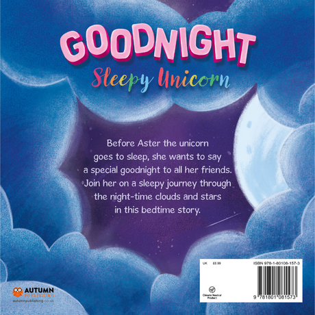 Igloo Goodnight Sleepy Unicorn Book