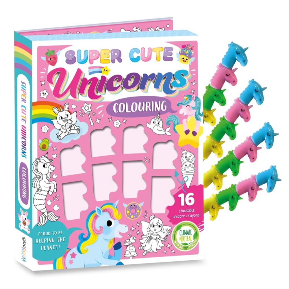 Igloo Super Cute Unicorns Colouring Book