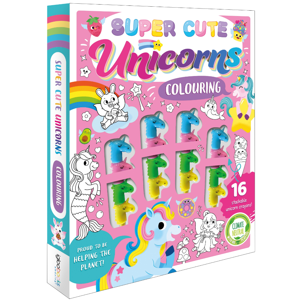 Igloo Super Cute Unicorns Colouring Book