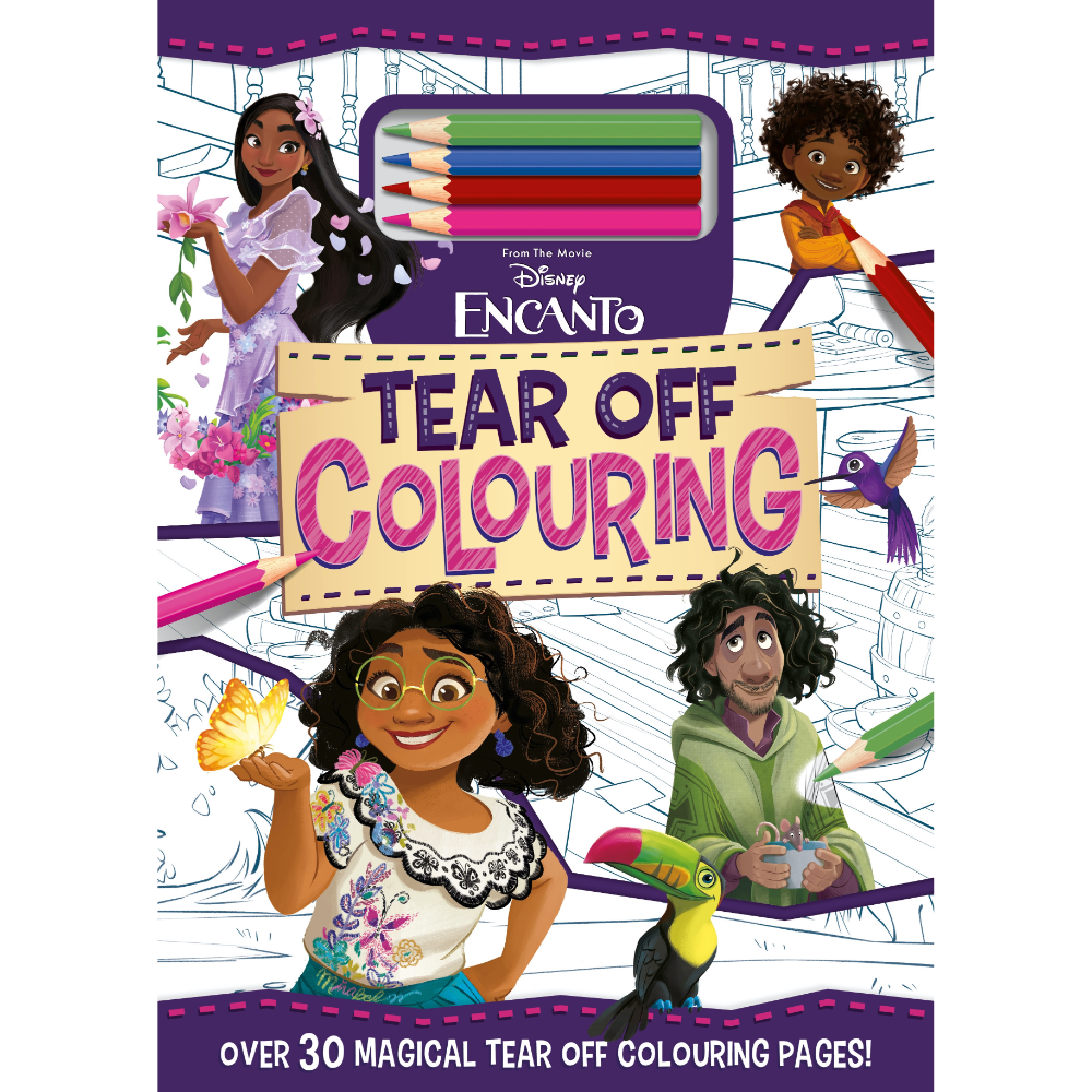 Igloo Disney Encanto Tear Off Colouring Book