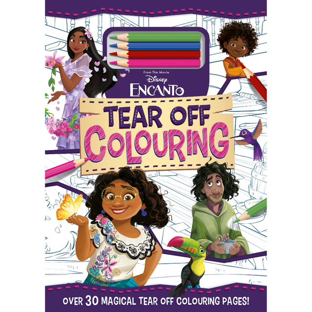 Igloo Disney Encanto Tear Off Colouring Book