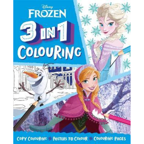 Igloo Disney Frozen 3-in-1 Colouring Book