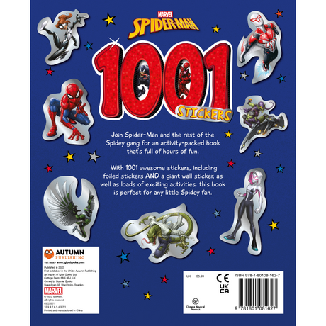 Igloo Marvel Spider-Man 1001 Stickers Book