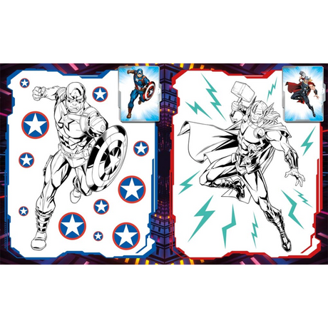Igloo Marvel Avengers The Ultimate Colouring Book