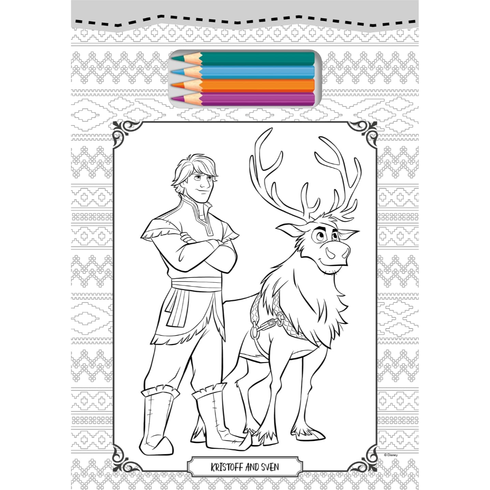 Igloo Disney Frozen Tear Off Colouring Book