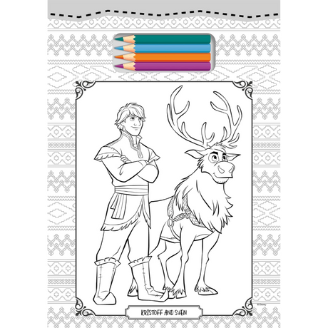 Igloo Disney Frozen Tear Off Colouring Book
