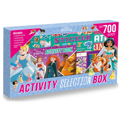 Igloo Disney Princess Activity Selection Box Book