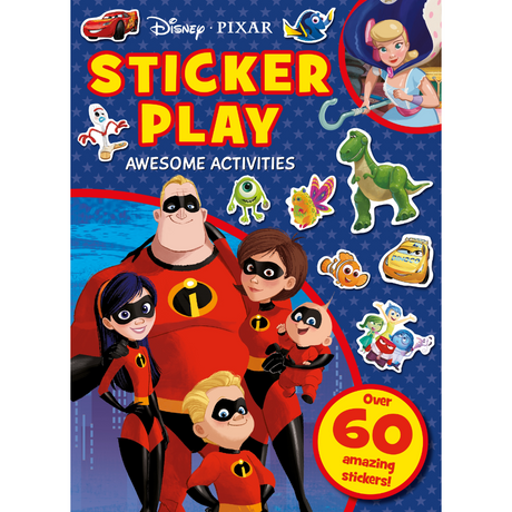 Igloo Disney Pixar Sticker Play Awesome Activities Book