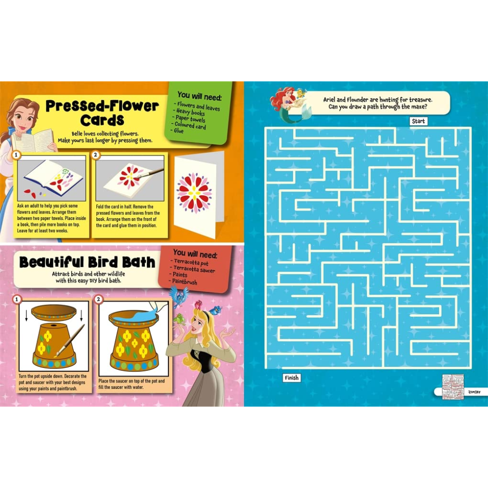 Igloo Disney Activity Book & Craft Kit Awesome Outdoors Book