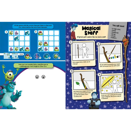 Igloo Disney Activity Book & Craft Kit Awesome Outdoors Book
