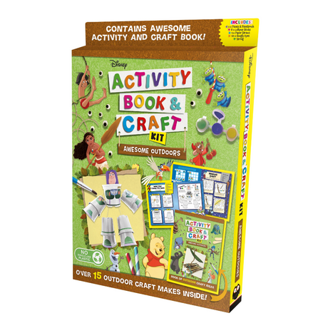 Igloo Disney Activity Book & Craft Kit Awesome Outdoors Book