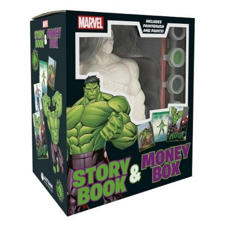 Igloo Marvel Hulk Paint Your Own Money Box Book
