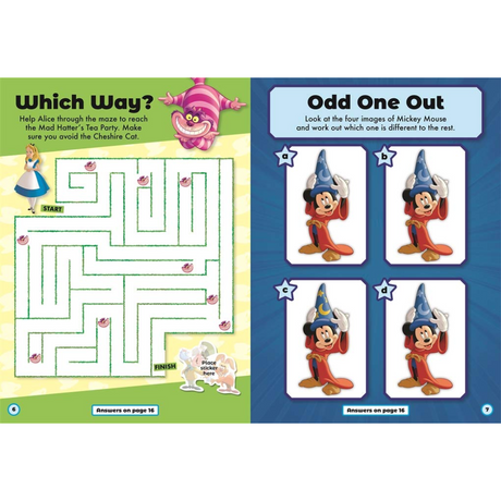 Igloo Disney Sticker Play Magical Activities Book