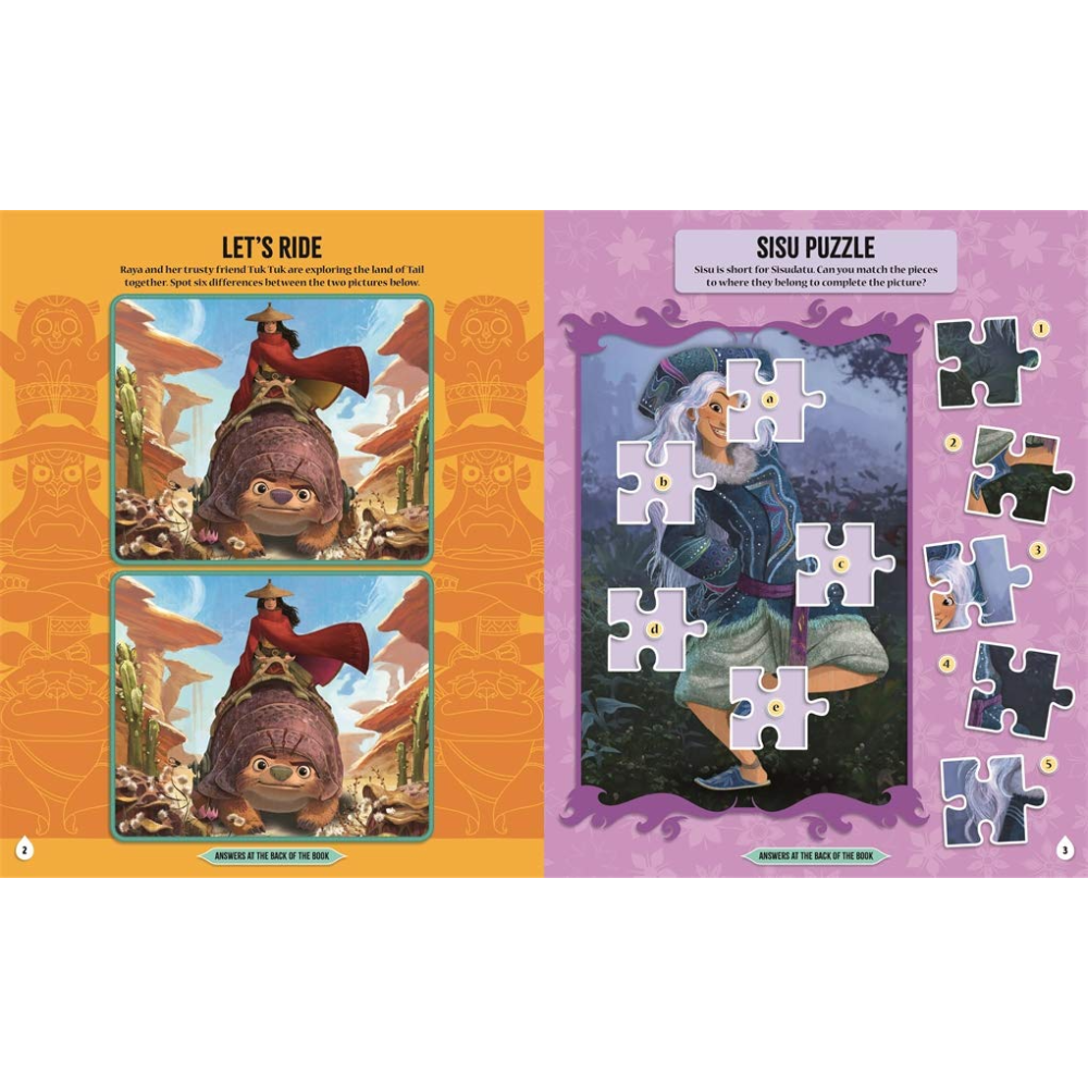 Igloo Disney Raya & The Last Dragon 1001 Stickers Book