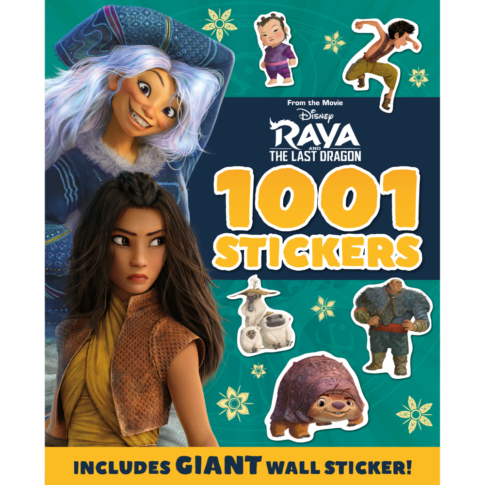 Igloo Disney Raya & The Last Dragon 1001 Stickers Book