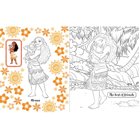 Igloo Disney Princess 3-in-1 Colouring Book