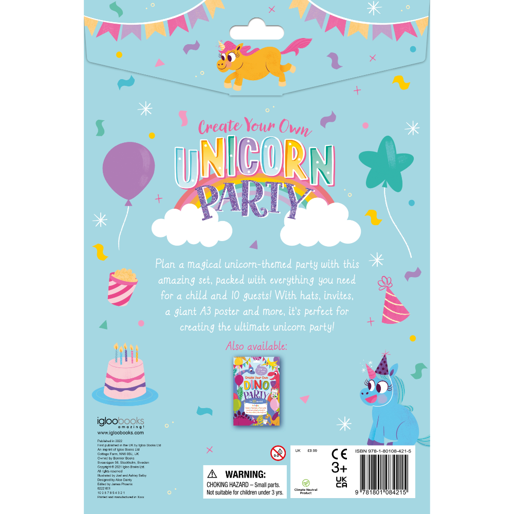 Igloo Create Your Own Unicorn Party Book