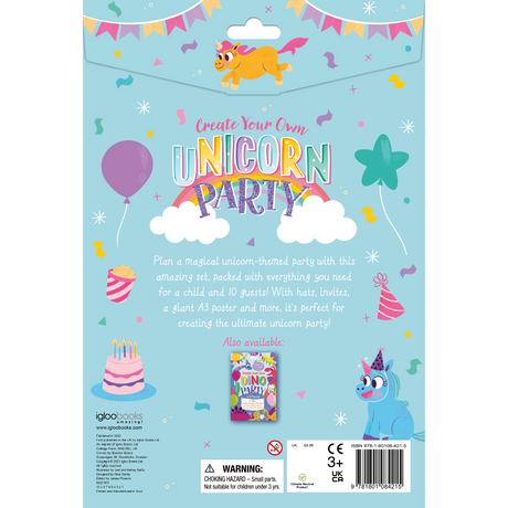 Igloo Create Your Own Unicorn Party Book