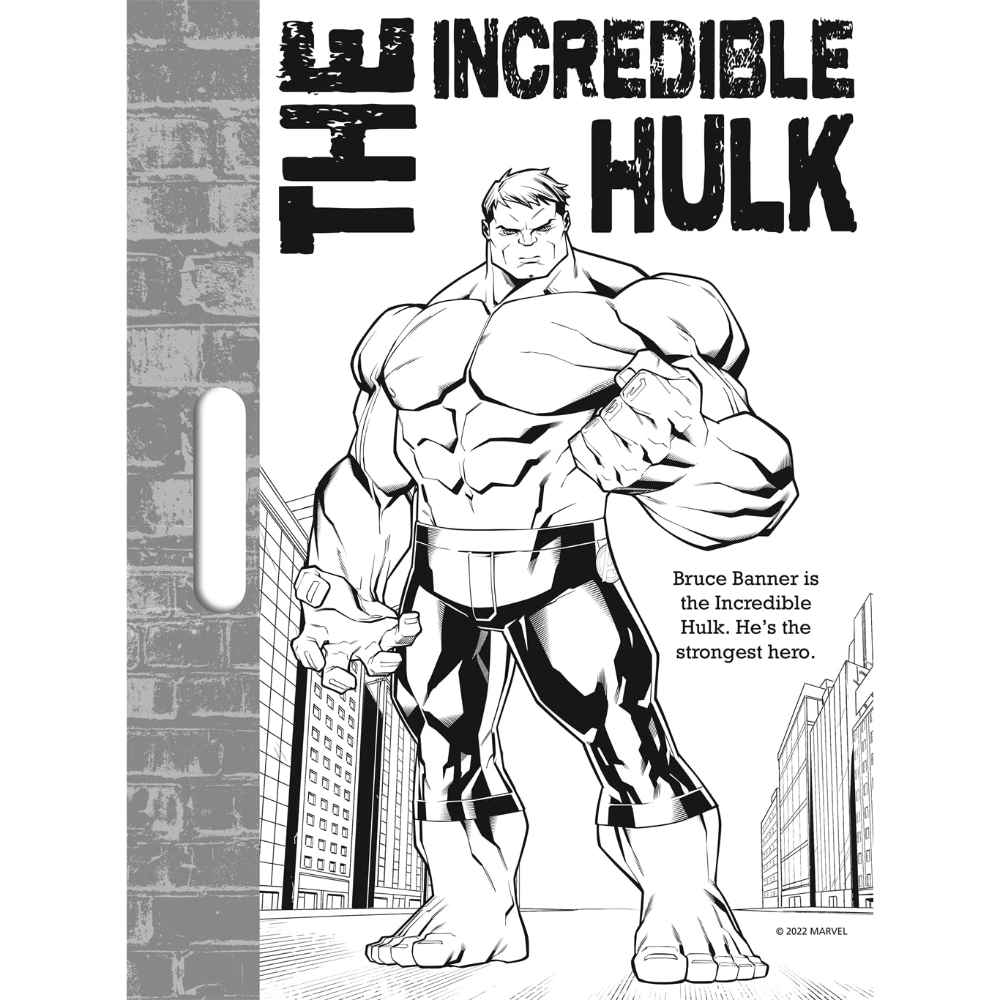 Igloo Marvel Avengers Giant Colour Me Pad Book