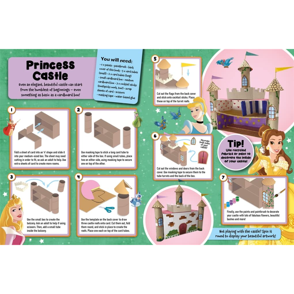 Igloo Disney Activity Book & Craft Kit Radical Recycling Book