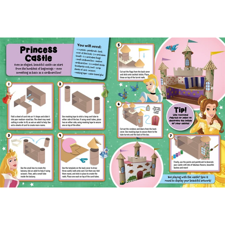 Igloo Disney Activity Book & Craft Kit Radical Recycling Book