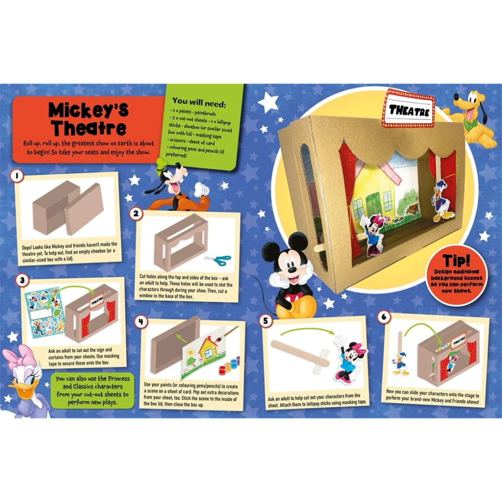 Igloo Disney Activity Book & Craft Kit Radical Recycling Book